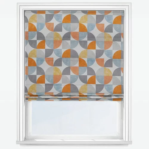 Marceline Tangerine Roman Blind | Blinds.Online