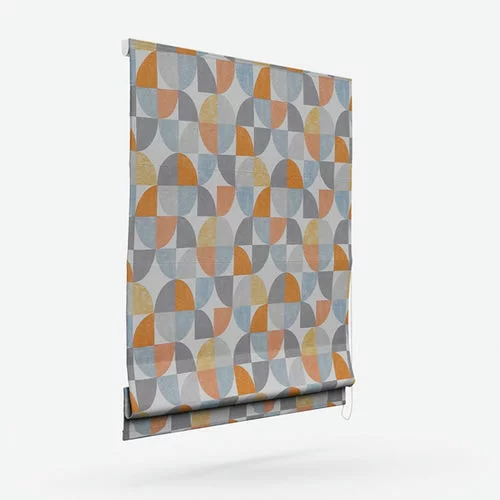 Marceline Tangerine Roman Blind | Blinds.Online