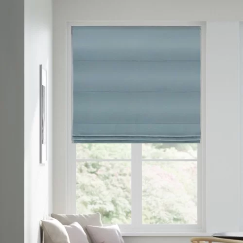 Medley Blue Roman Blind | Blinds.Online