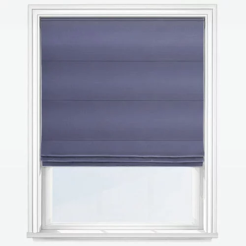 Medley Coastal Blue Roman Blind | Blinds.Online