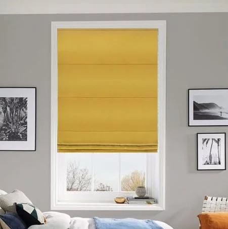 Medley Gold Roman Blind | Blinds.Online