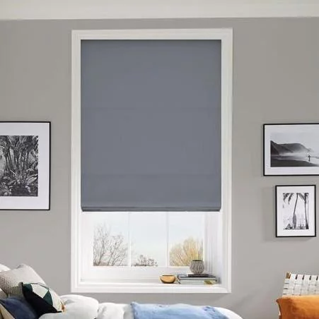 Mila Sky Roman Blind | Blinds.Online