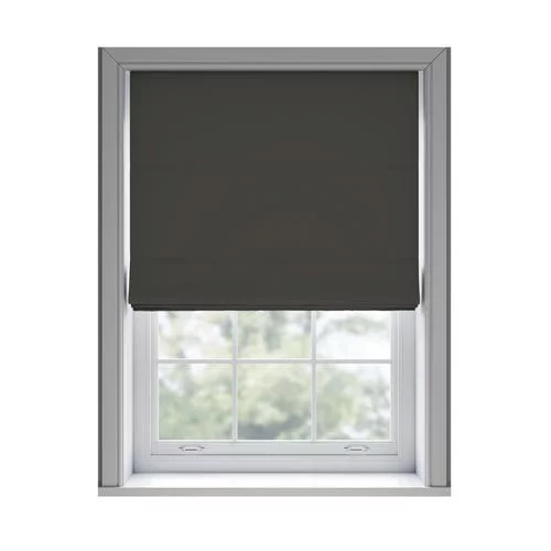 Mila Slate Roman Blind | Blinds.Online