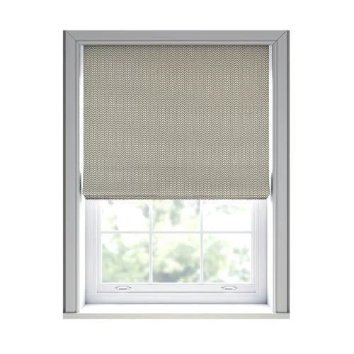 Natasha Smoke Roman Blind | Blinds.Online