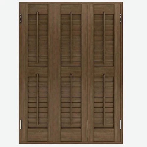 Annalyn Chestnut Shutter Blind | Blinds.Online