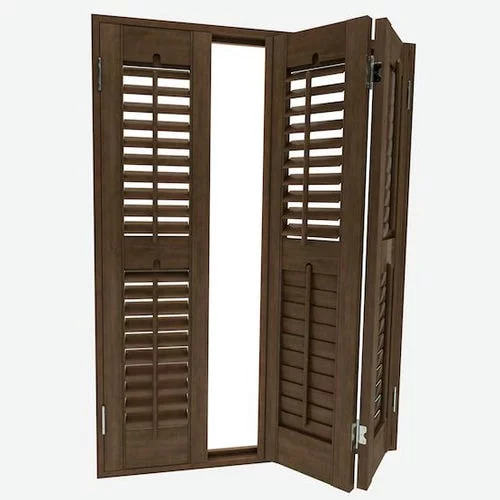 Annalyn Chestnut Shutter Blind | Blinds.Online