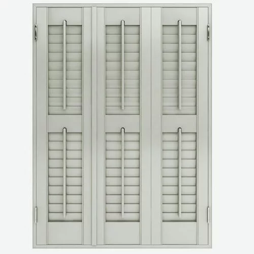 Annalyn French Grey Shutter Blind | Blinds.Online