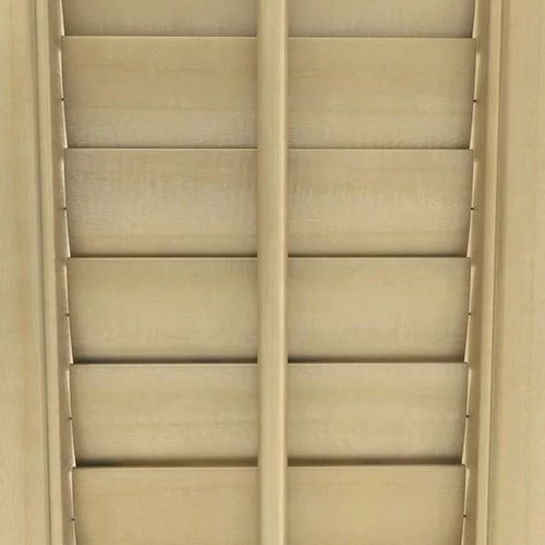 Annalyn Natural Oak Shutter Blind | Blinds.Online