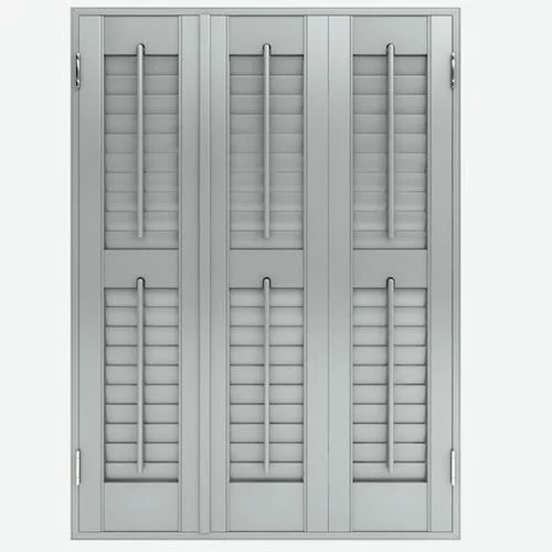 Annalyn Slate Grey Shutter Blind | Blinds.Online