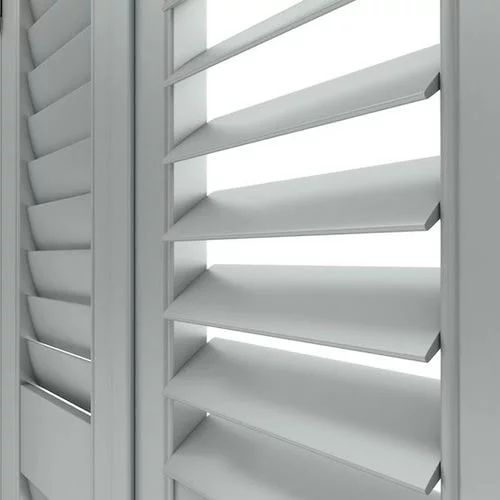 Annalyn Slate Grey Shutter Blind | Blinds.Online