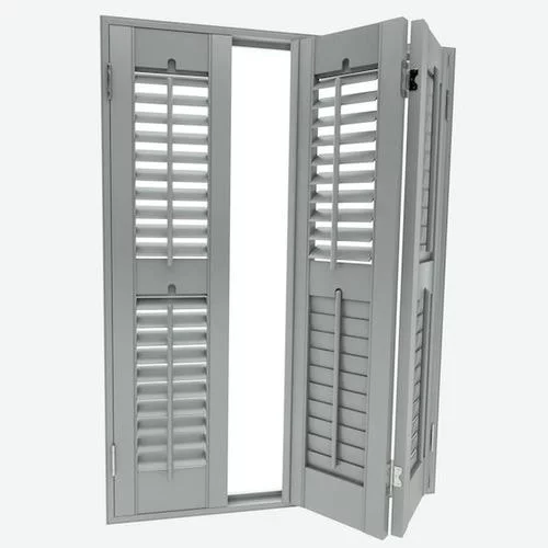 Annalyn Slate Grey Shutter Blind | Blinds.Online