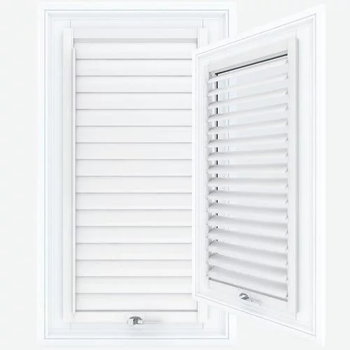 Matilda Arctic White Shutter Blind | Blinds.Online