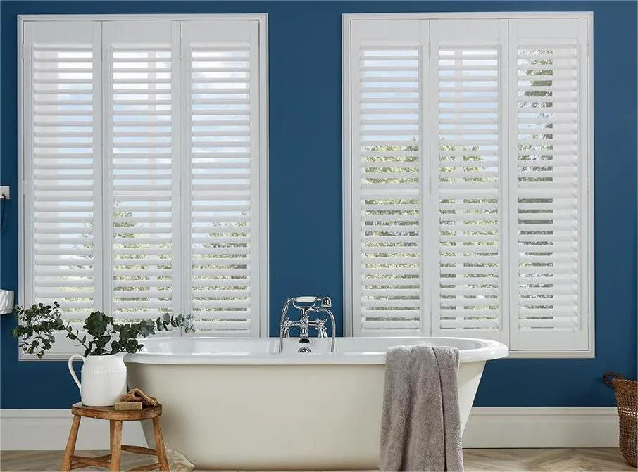 Moira Cotton White Shutter Blind | Blinds.Online