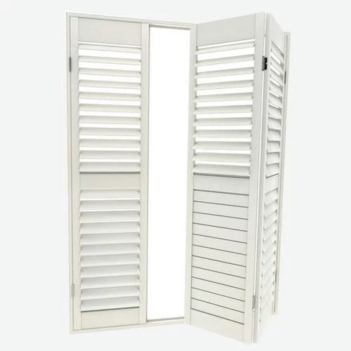 Nyah Silk White Shutter Blind | Blinds.Online