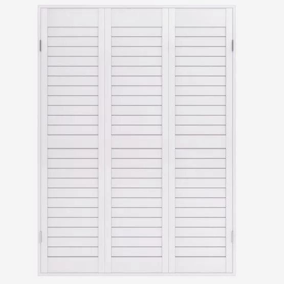 Nyah Vivid White Shutter Blind | Blinds.Online