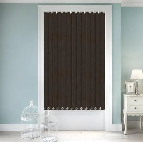 Arum Dark Brown Vertical Blind | Blinds.Online