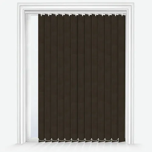 Arum Dark Brown Vertical Blind | Blinds.Online