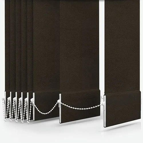 Arum Dark Brown Vertical Blind | Blinds.Online