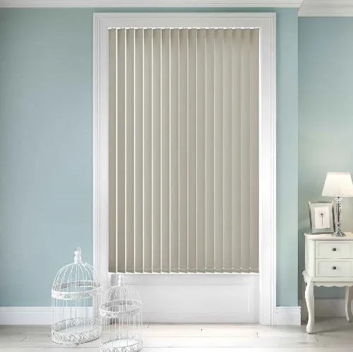 Belen Grey Whisper Vertical Blind | Blinds.Online