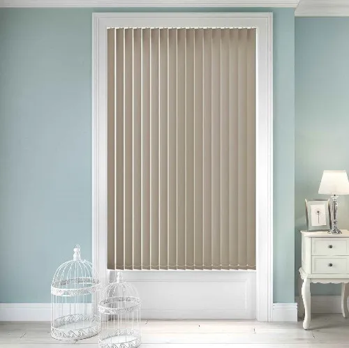 Belen Hessian Vertical Blind | Blinds.Online