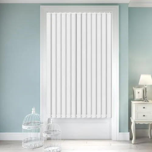 Boabas White Vertical Blind | Blinds.Online