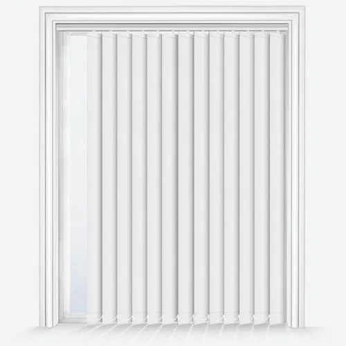 Boabas White Vertical Blind | Blinds.Online