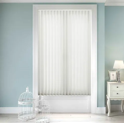 Cheery White Vertical Blind | Blinds.Online