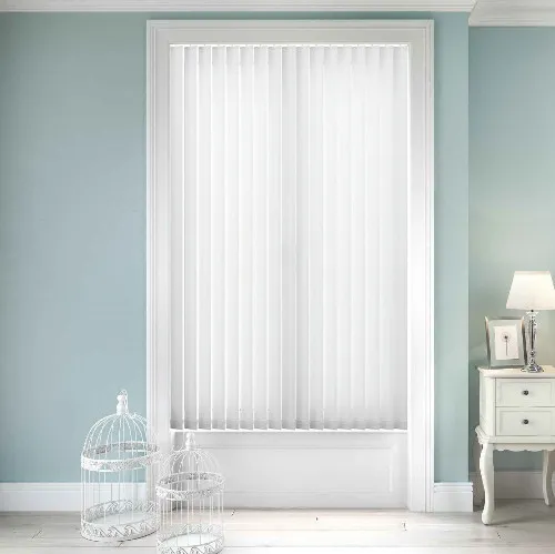 Donna White Vertical Blind | Blinds.Online