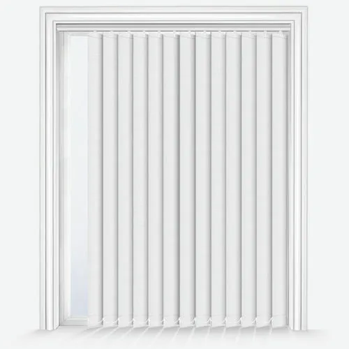 Elowen Blackout White Vertical Blind | Blinds.Online