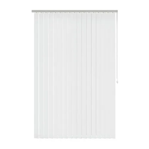 Gather White Vertical Blind | Blinds.Online