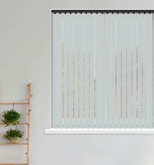 Gayle Grey Vertical Blind | Blinds.Online