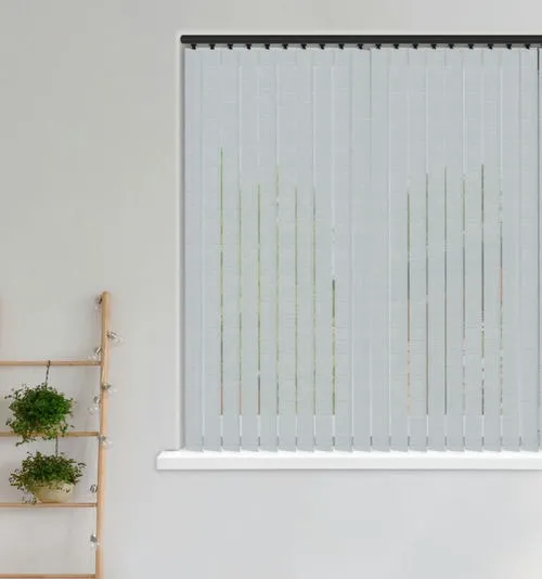 Hattie Grey Vertical Blind | Blinds.Online