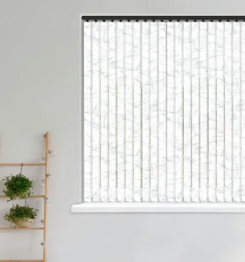 Ianthe Silver Vertical Blind | Blinds.Online