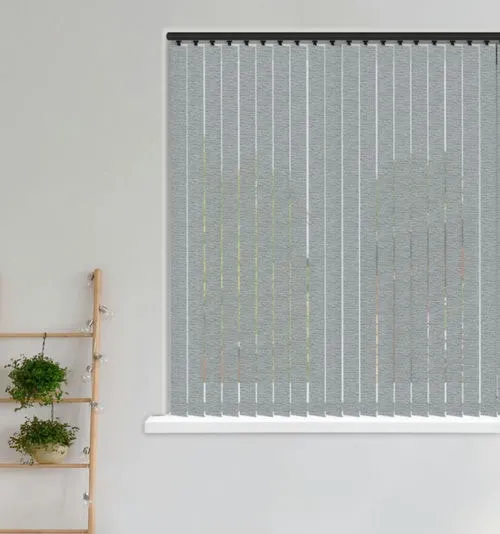 Jamie Charcoal Vertical Blind | Blinds.Online