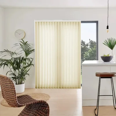 Janessa Cream Vertical Blind | Blinds.Online