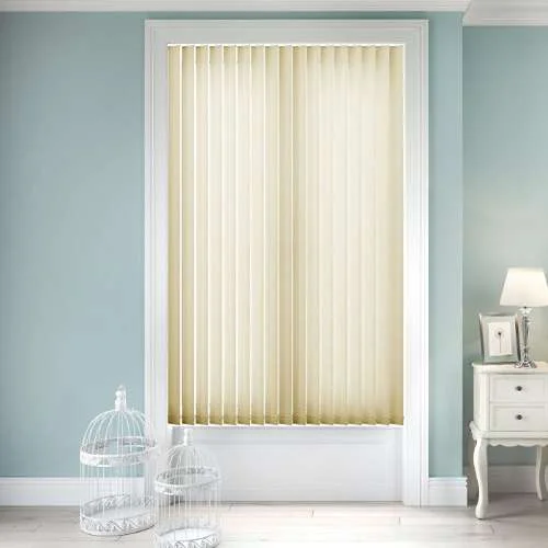 Janessa Cream Vertical Blind | Blinds.Online