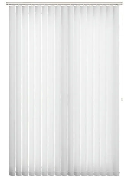 Janessa White Vertical Blind | Blinds.Online