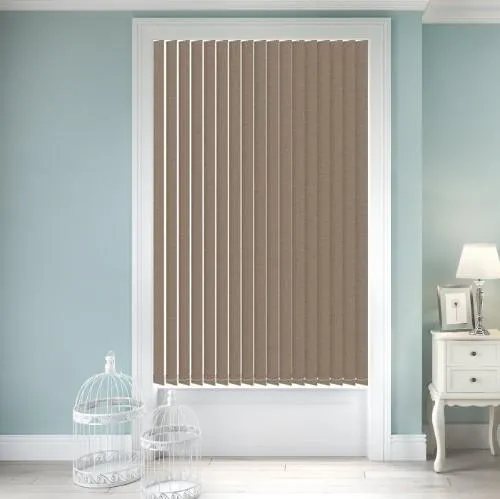 Kristen Taupe Vertical Blind | Blinds.Online