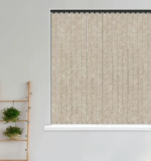 Lillian Putty Vertical Blind | Blinds.Online