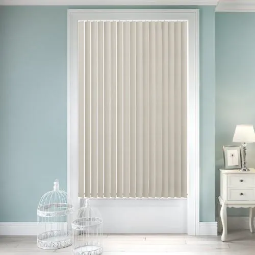 Lola Cream Vertical Blind | Blinds.Online