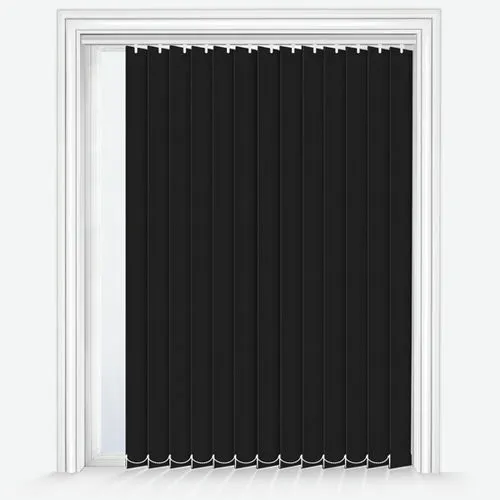 Lunafern Black Vertical Blind | Blinds.Online