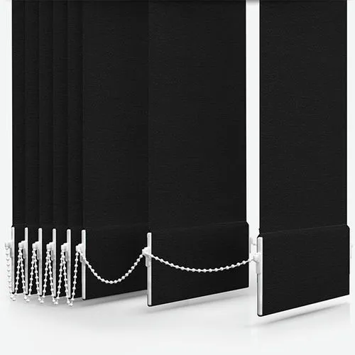 Lunafern Black Vertical Blind | Blinds.Online