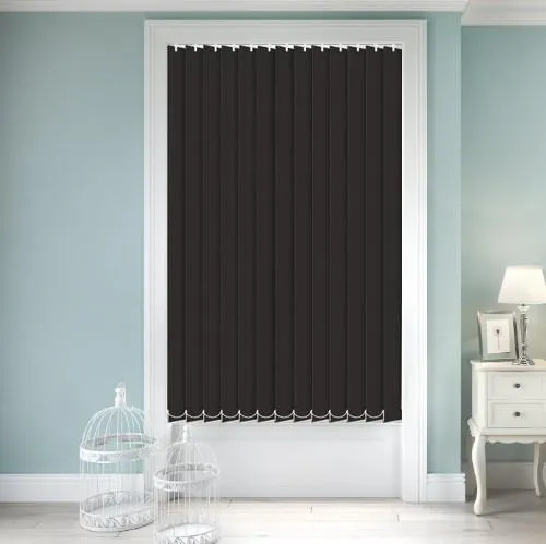 Lunafern Blackout Brown Vertical Blind | Blinds.Online