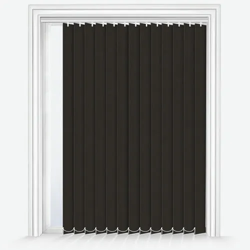 Lunafern Blackout Brown Vertical Blind | Blinds.Online