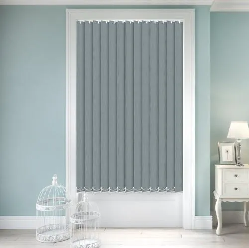 Lunafern Blackout Cool Grey Vertical Blind | Blinds.Online