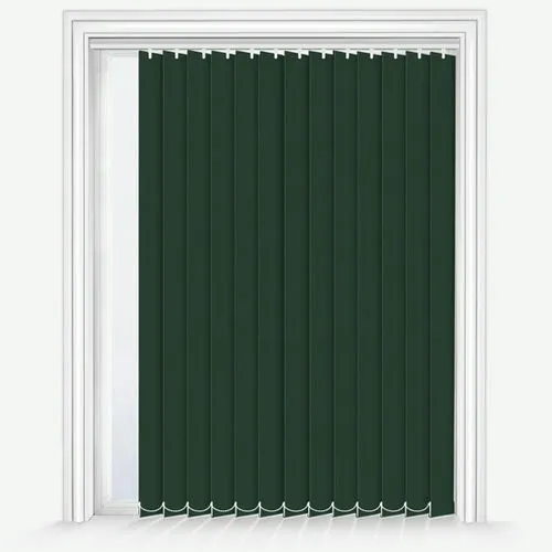 Lunafern Blackout Hunter Green Vertical Blind | Blinds.Online