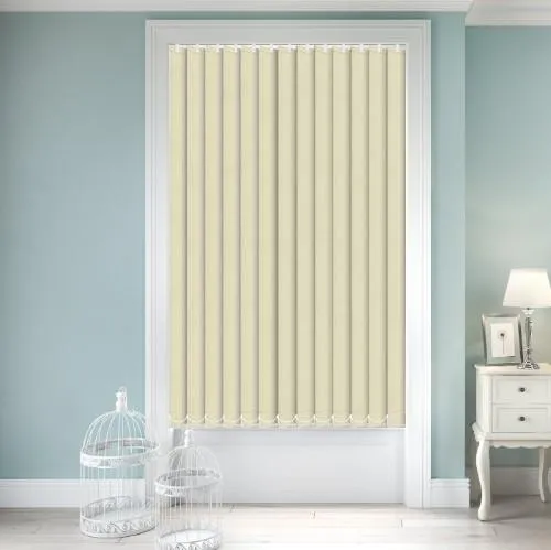 Lunafern Blackout Ivory Vertical Blind | Blinds.Online