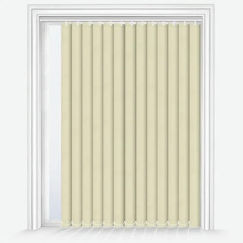 Lunafern Blackout Ivory Vertical Blind | Blinds.Online