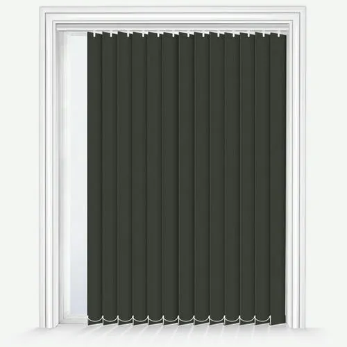 Lunafern Blackout Slate Grey Vertical Blind | Blinds.Online