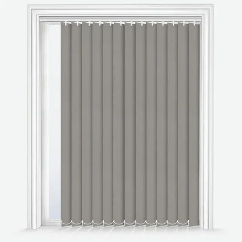 LunaFern Dimout Light Grey Vertical Blind | Blinds.Online